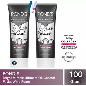 POND'S controllo olio brillante schiuma viso sporcizia umidità pelle liscia collagene 2X 100 g - Foto 1 di 23