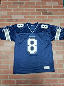 Camiseta Troy Aikman #8 Dallas Cowboys NFL Logo EE. UU. Atlética De Colección Años 90 L (46-48) - Imagen 1 de 11