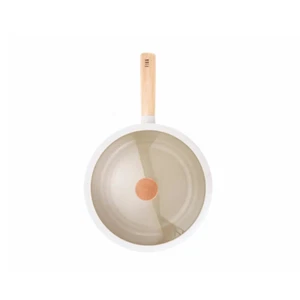 NEOFLAM FIKA 9.5" Chef Frying Pan with Glass Lid, Nonstick Ceramic Coating - Picture 1 of 11