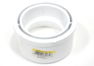 PVC 3x2 Slip Bushing Reducer Adapter Fitting Schedule 40 Reducing 3" x 2" - Picture 1 of 2