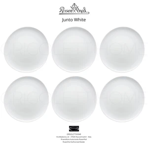 Rosenthal - Junto bianco - Set 6 Piatti Piani cm 27 - Rivenditore - Imagen 1 de 5