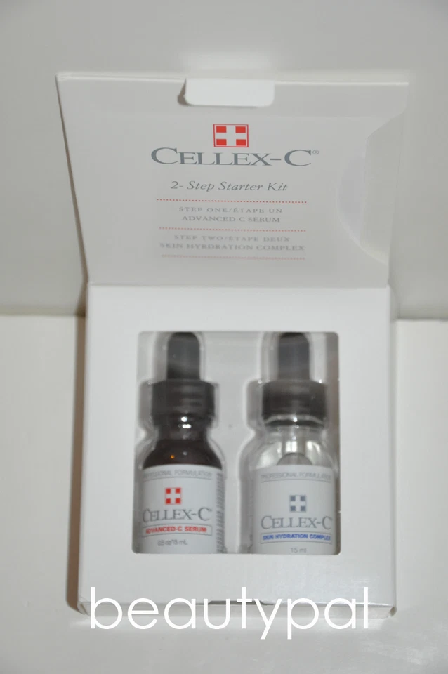 Cellex-C 2 Step Kit Advanced-C Serum / Skin Hydration Complex -  Free shipping - Imagem 1 de 1