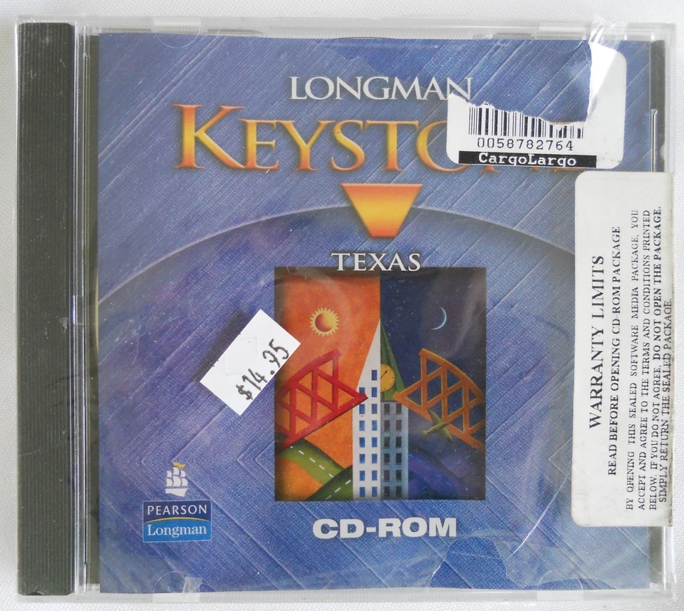Longman Keystone 7 Texas CD-ROM Pearson Longman Disc - Image 1 of 2