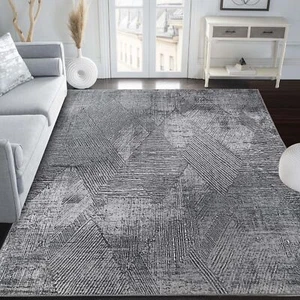 Geometric Modern Indoor Area Rug, Home Floor Decor for Bedroom, Office, Livin... - Picture 1 of 7