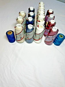Maxi-lock A&E Thread Lot of 18 Spools -Various Colors; 3000 yds each - Picture 1 of 3