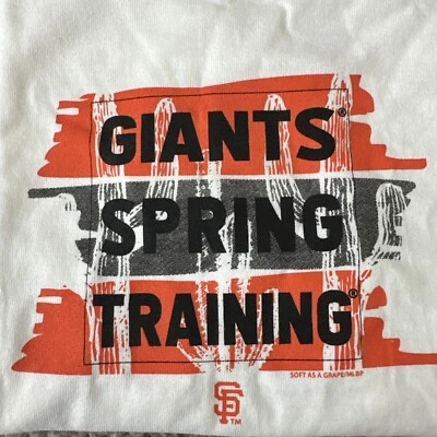 Camisa de entrenamiento de primavera de los Gigantes de San Francisco juvenil mediana Foto 1 de 4