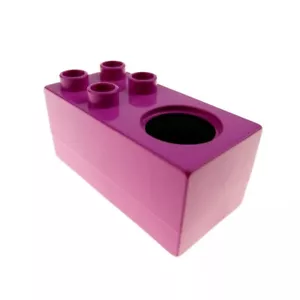 1x Lego Duplo Furniture Stove 2x4x2 1/2 Dark Pink Kitchen House 6019240 6472pb01 - Picture 1 of 1