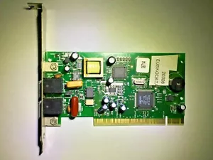 Zoom V56715-RP3 56K Faxmodem PCI Card / Board V01091723831 - 0166-04 - Picture 1 of 6
