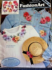 New listing
Sale $6 Dimensions FashionArt No-Sew Appliqués Beautiful Blossoms by Karen Avery