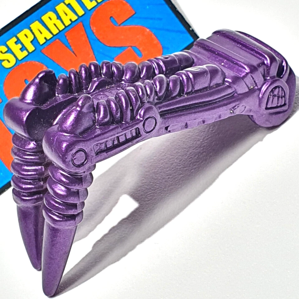 Extreme Dinosaurs Dino Vision Bullezeye GARRA BRAZO ARMA PÚRPURA ACCESORIO PARTE Foto 1 de 4