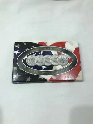 2006 Gold Edition state quarter collection, gold plated coins - Image 1 of 4