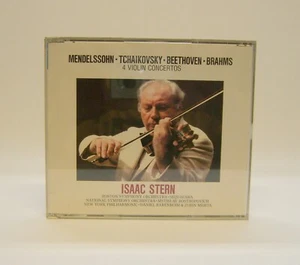 Isaac Stern: 4 Violin Concertos [3xCD] 1985 Sony Japan 75DC619-21 - Imagen 1 de 4