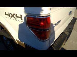 Driver Tail Light Styleside Bright Border Fits 09-14 FORD F150 PICKUP 3018009