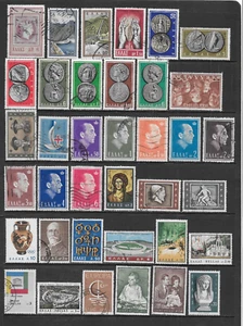 GRIECHENLAND SCHÖNE AUSWAHL! VERSCHIEDENE GEBRAUCHTE PORTO/STEUERAUSGABEN 1961 bis 1967 - Bild 1 von 2