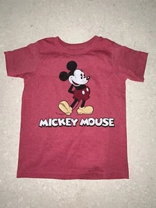 New Disney Store Mickey Mouse Shirt T-shirt Top Kids Boys Size 4 4T - Picture 1 of 2