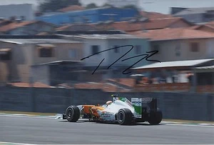 Formula One F1 Driver Paul Di Resta Hand Signed Photo Force India 1 - Picture 1 of 1