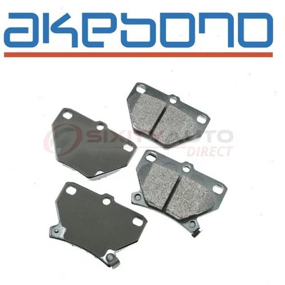 Akebono Pro-ACT Rear Disc Brake Pad Set for 2003-2006 Pontiac Vibe - Braking qy Foto 1 de 4