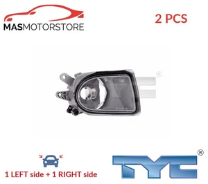 FOG LIGHT LAMP PAIR TYC 19-0591-01-2 2PCS FOR VOLVO V50 2.4L,2.5L,2L,1.8L,1.6L - Picture 1 of 5