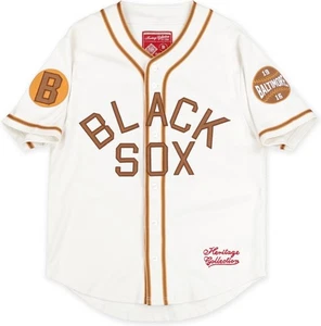 Big Boy Baltimore Black Sox S2 Heritage Herren Baseball Trikot - Bild 1 von 65