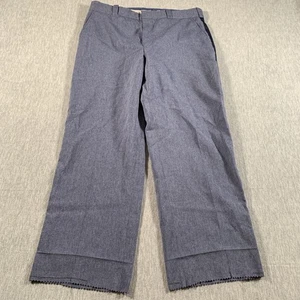 Uniform Pants Mens 35 Short Texturized Trousers Workwear Made in USA - Picture 1 of 12