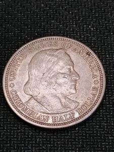 1893 Columbian Exposition Half Dollar 50C United States in Fine condition L#1058 - Picture 1 of 3