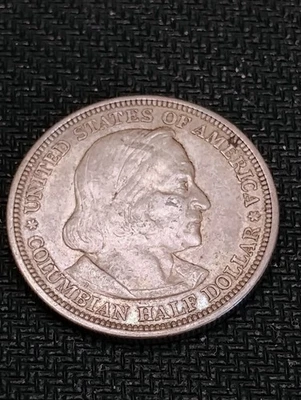 1893 Columbian Exposition Half Dollar 50C United States in Fine condition L#1058 - Image 1 of 3