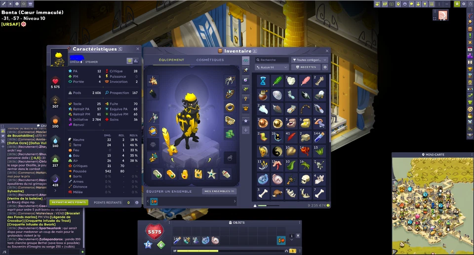 Compte Dofus Steam 200 Kourial possibilité remise en main propres - Photo 1/1