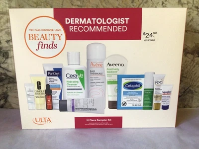 Ulta Beauty Finds 12 Piece Sample Set Dermatologist Recommended - Image 1 of 3