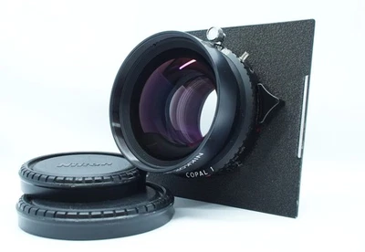 [Excelente COMO NUEVO] Nikon Nikkor W 210 mm f/5,6 Lente de gran formato Copal 1 de JAPÓN Foto 1 de 4