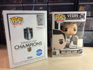 2 New Sealed POP Hockey Funko Vegas Golden Knights Eichel Limited Fleury #36 - Picture 1 of 3