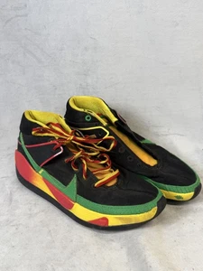 Nike KD 13 Zapatos Para Hombre Talla 8 Negro Rojo Amarillo Verde Rasta Baloncesto DC0010-001 - Imagen 1 de 18