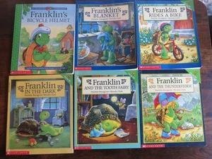 Vintage Franklin the Turtle Book Lot of 6 Paperbook Children's Books Classroom - Bild 1 von 1