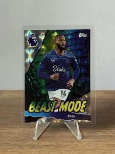 2025-26 Topps Premier League BEAST MODE HOLO #428 Beto, Everton - Picture 1 of 2