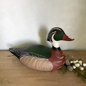 Vintage Hornick Bros. Stoney Point Decoys 1978 Oak Hall Va.Duck Hunting (signed) - Picture 1 of 8