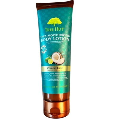 Loción corporal hidratante Tree Hut aroma a lima coco manteca de karité 9 oz NUEVO Foto 1 de 2