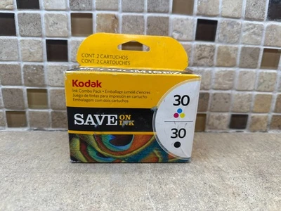 2 PACK GENUINE KODAK 30 INK CARTRIDGE FOR ESP 1.2, 3.2, C110, C310 - Image 1 of 4
