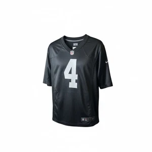 Neu mit Etikett Nike On Field NFL schwarz Oakland Las Vegas Raiders Derek Carr #4 Trikot - L - Bild 1 von 7