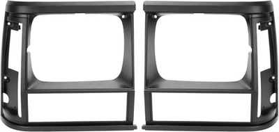 Headlight Door Bezel Trim Set Fits 1991-1996 Jeep Cherokee 1991-1992 Comanche - Imagem 1 de 4
