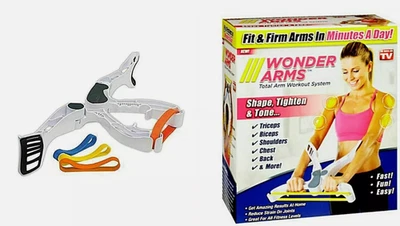 Sistema de entrenamiento Wonder Arms Total Arm como se ve en la televisión ~ TOTALMENTE NUEVO SIN USAR Foto 1 de 4