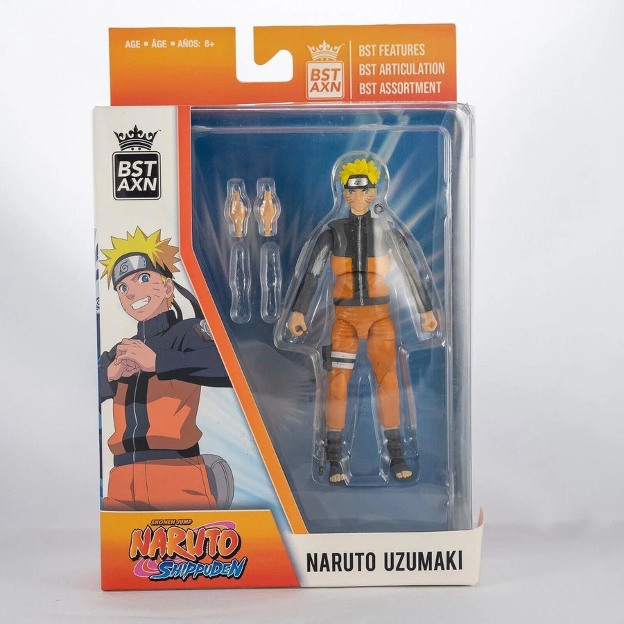 The Loyal Subjects BST AXN Anime Action Figures Naruto Uzumaki RARE