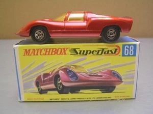 Matchbox Superfast MB68 Porsche 910 made in England Mint in Box MIB Superb - Picture 1 of 12