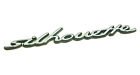 Véritable Neuf Rare Ford Silhouette Aile Badge Emblème Pour