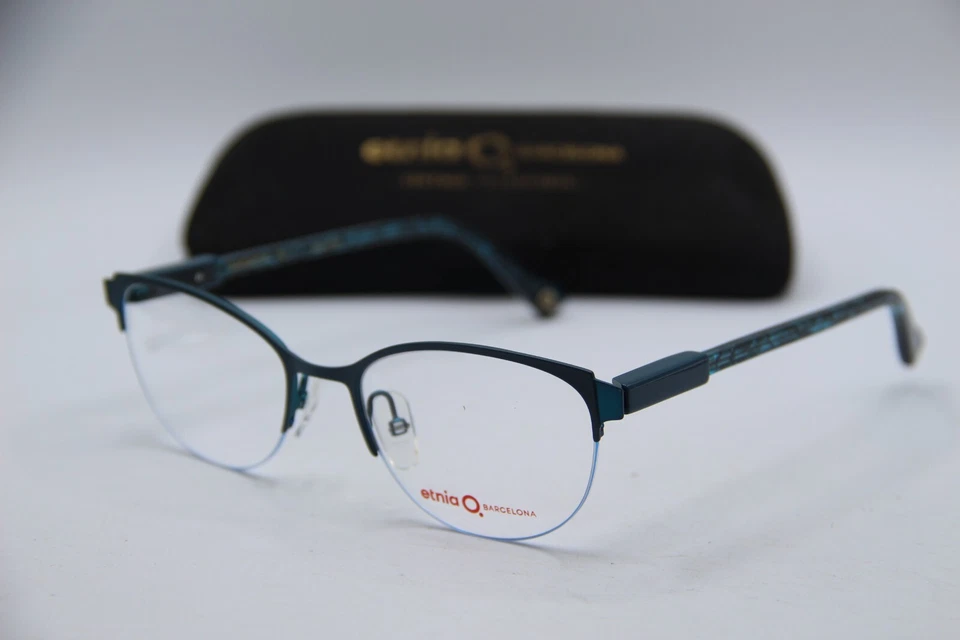 NUEVAS GAFAS ETNIA BARCELONA MARGRETHE TQ VERDE AZULADO HABANA MONTURAS AUTÉNTICAS 54-19 Foto 1 de 4