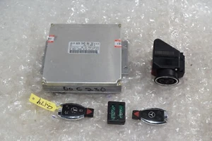2000 Mercedes C230 W202 ECU ECM ENGINE COMPUTER IGNITION 2 KEYS EIS 0285458032 - Picture 1 of 10