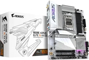 Gigabyte B650E AORUS ELITE X ICE Mainboard Sockel AM5 - Bild 1 von 5