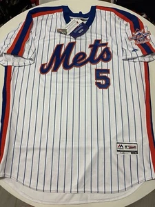 TBTC 1986 Majestic On Field New York Mets David Wright home jersey size 48 XL - Picture 1 of 21