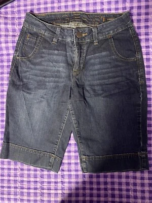 JAG джинсы классический крой шорты джинсовой ткани женщин размер 4P синий - Изображение 1 из 4