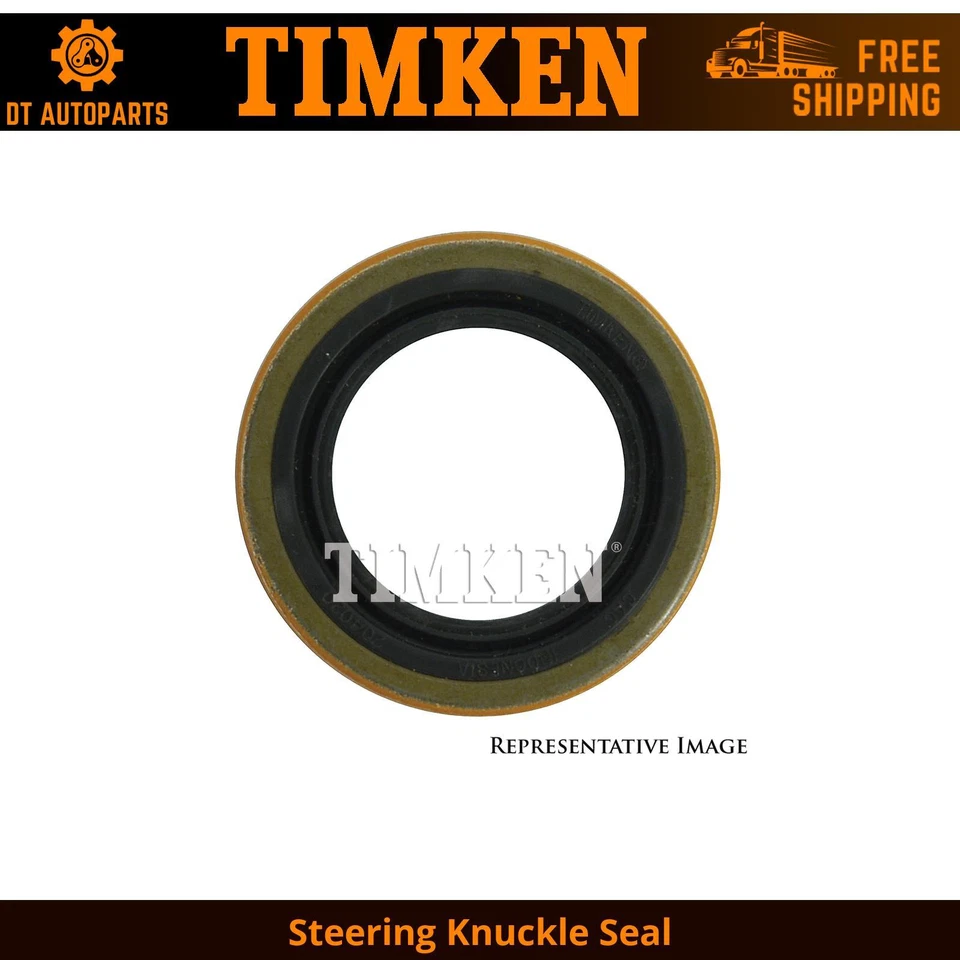 Sello de nudillo de dirección delantero Timken 1966 para Dodge serie W100 1965-1967 Foto 1 de 4