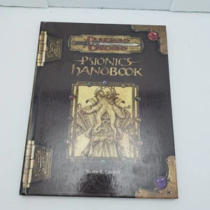 Psionics Handbook Dungeons & Dragons 3/3.5 Edition WOTC - Bild 1 von 13
