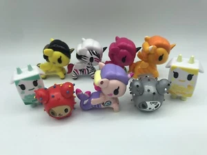 Tokidoki Series 6 Neon 9 Figure Lot Complete No Chaser - Picture 1 of 4